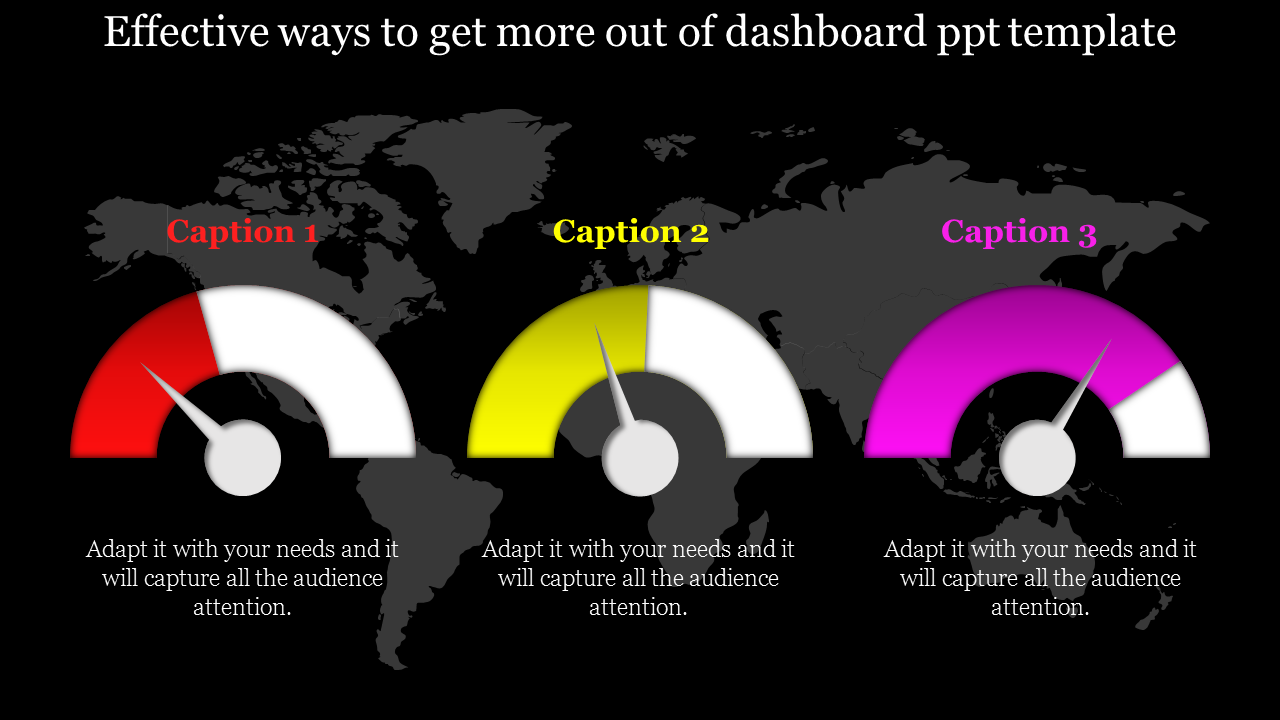 dashboard ppt template-Effective ways to get more out of dashboard ppt template